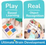 TOYVENTIVE Books, Toddler Flash Cards, and Puzzles – Educational Toys and Birthday Gifts for 1, 2, 3 Year Old Girl, Preschool Learning Activities and Games, Colors, Shapes, Letters, Numbers - Image 5