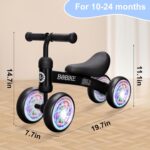Baby Balance Bike Toys for 12-36 Months Kids Toy Boy and Girls Gifts Toddler Best First Birthday Gift Children Walker No Pedal Infant 4 Wheels Bicycle - Image 8
