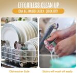 4pc Silicone Baby Spoons Self Feeding Baby Utensils 6-12 Months - 3 Baby Spoon - 1 Baby Fork - Toddler Cutlery Set - BPA Free, Dishwasher Safe, Baby Eating Essentials (Light pink/Army Green) - Image 7