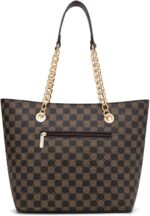 Montana West Tote Bag for Women Chain Top-handle Handbags - Image 6