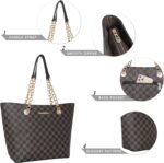 Montana West Tote Bag for Women Chain Top-handle Handbags - Image 8