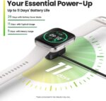 Amazfit Bip 5 Core Smart Watch for Men Women 46mm, 11-Day Battery, Fitness Activity Tracker with 120+ Sports Modes, Heart Rate & Sleep Monitor, for Android Phone & iPhone, Water Resistant, Black - Image 3