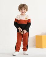 NZRVAWS Toddler Baby Boy Clothes Pullover Sweater Ripped Jean Sweatsuit Little Boy Outfit Fall Winter Clothing Set 6M-7T - Image 3