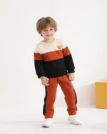 NZRVAWS Toddler Baby Boy Clothes Pullover Sweater Ripped Jean Sweatsuit Little Boy Outfit Fall Winter Clothing Set 6M-7T - Image 5