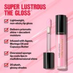 Revlon Super Lustrous Lip Gloss, Non-Sticky, Hydrating, High Shine Finish, 200 Crystal Clear, 0.13 oz - Image 4