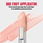 Revlon Super Lustrous Lip Gloss, Non-Sticky, Hydrating, High Shine Finish, 200 Crystal Clear, 0.13 oz - Image 5