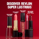Revlon Super Lustrous Lip Gloss, Non-Sticky, Hydrating, High Shine Finish, 200 Crystal Clear, 0.13 oz - Image 12