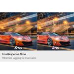 Samsung 27” Odyssey G7 G70F FHD Resolution Gaming Monitor, Fast IPS Dual Mode, 4K 180Hz Refresh Rate, NVIDIA G-Sync Compatible, AMD FreeSync™ Premium, Ergonomic Stand, LS27FG706ENXZA - Image 7