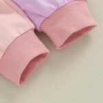 Fernvia Toddler Baby Girl Clothes 3 6 9 12 18 24 Months Fall Outfits Solid Long Sleeve Sweatshirt Tops + Pants Set - Image 5