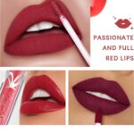 6 Pcs Matte Liquid Lipstick Set Red Lip Gloss with Long-Lasting and Waterproof Lipsticks for Women Lip Makeup Gift (Red Rabbit, 6 Pcs) - Image 4