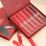 6 Pcs Matte Liquid Lipstick Set Red Lip Gloss with Long-Lasting and Waterproof Lipsticks for Women Lip Makeup Gift (Red Rabbit, 6 Pcs) - Image 5