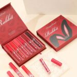 6 Pcs Matte Liquid Lipstick Set Red Lip Gloss with Long-Lasting and Waterproof Lipsticks for Women Lip Makeup Gift (Red Rabbit, 6 Pcs) - Image 7