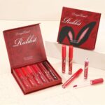 6 Pcs Matte Liquid Lipstick Set Red Lip Gloss with Long-Lasting and Waterproof Lipsticks for Women Lip Makeup Gift (Red Rabbit, 6 Pcs) - Image 8