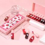 10 Pcs Lip Tint Set Cute Glossy Lip Stains and Matte Lipsticks with Long-lasting and Quick-drying Mini Lip Gloss Lipstick for Makeup Gift (Strawberry, Lip Gloss) - Image 4