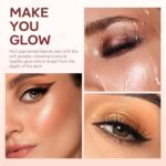 KYDA 18 Colors All In One Makeup Palette, Include Highlighter Bronzer Blush and Eyeshadow, Face Cosmetics Gifts for Women, Contour Palettes Beauty for Festivals, Travel Mini Makeup, Set A - Image 6