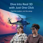 GOOVIS Art XR Head Mounted Display – 110'' FHD Micro-OLED Video Display, Lightweight & Compact, Open-View for Multitasking, Works with PC/iPhone16/Android/Gaming Consoles/Handhelds (Black) - Image 5