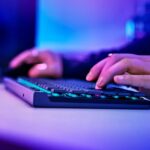 Logitech G515 Wireless Gaming Keyboard TKL, LIGHTSYNC RGB, Thin Tenkeyless Design, Double-Shot PBT Keycaps, Tactile Brown Mechanical Switches - Black - Image 3