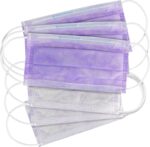 HALYARD FLUIDSHIELD 1 Disposable Procedure Mask with SO SOFT Lining and SO SOFT Earloops, Lavender, 25868 (Box of 50) - Image 7