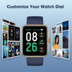 Smart Watch, Fitness Tracker with Heart Rate Monitor, Sleep Tracking, Step Counter Smartwatch Waterproof with Pedometer for Women Men Watches Compatible with Android iOS Phones - Image 6