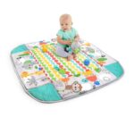 Bright Starts 5-in-1 Your Way Ball Play - Jumbo Play Mat Converts to Ball Pit Baby Gym, Newborn to Toddler - Totally Tropical (Green) - Image 8