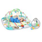 Bright Starts 5-in-1 Your Way Ball Play - Jumbo Play Mat Converts to Ball Pit Baby Gym, Newborn to Toddler - Totally Tropical (Green) - Image 9