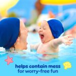 Pampers Swim Diapers - Splashers - Size 2-3, 20 Count, Gap-Free Disposable Baby Swimming Pants - Image 5