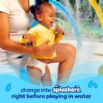 Pampers Swim Diapers - Splashers - Size 2-3, 20 Count, Gap-Free Disposable Baby Swimming Pants - Image 6