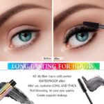 Bestidy 4D Silk Fiber Lash Mascara - Natural Waterproof, Smudge-proof, Thickening & Lengthening, No Clumping, Lasts All Day - Image 7