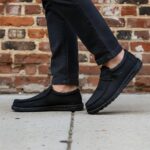 HEYDUDE Men’s Wally Stretch Canvas Loafers | Comfortable Lightweight Slip-On Shoes for Men | Casual Walking, Travel & Everyday Comfort - Image 9