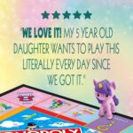 Monopoly Junior: Unicorn Edition Board Game | Magical-Themed Indoor Family Game | 2 to 4 Players | Preschool Games | Kids Gifts | Ages 5 and Up (Amazon Exclusive) - Image 7