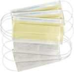 HALYARD FLUIDSHIELD 1 Disposable Procedure Mask w/SO SOFT Lining and SO SOFT Earloops, Yellow, Level 1, 25867 (Box of 50) - Image 3