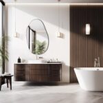 Black Vanity Wall Mirror Vanity Mirror for Wall Wall Mirror Brushed Metal, Rectangle - Image 6