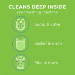 Affresh Washing Machine Cleaner, Helps Power Away Odor Causing Bacteria & Grime Deep Inside Pump, Valve & Hoses, 5 Time Release Tablets, 5 Month Supply - Image 3