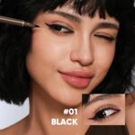 JUDYDOLL Ultra-Fine Liquid Eyeliner - Precision Tip for Flawless Application, Long-Lasting & Smudge-Proof, Quick-Drying, Waterproof, Ideal for Beginners, Stocking Stuffers (#01 Black) - Image 3
