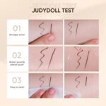 JUDYDOLL Ultra-Fine Liquid Eyeliner - Precision Tip for Flawless Application, Long-Lasting & Smudge-Proof, Quick-Drying, Waterproof, Ideal for Beginners, Stocking Stuffers (#01 Black) - Image 7
