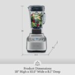 Breville BBL920BSS Super Q Commercial-Grade Home Blender, Brushed Stainless Steel - Image 7