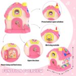 Montessori Toys for 1 Year Old Girl Gifts, 12-in-1 Musical House Toddler Learning Toys for 1-2, 1st First Birthday Gifts for Girls and Boys Baby 6-12 12-18 6-24 Months - Image 3