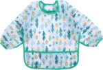 Accmor 4 Pack Long Sleeve Bibs, Baby Smock Waterproof Sleeved Bib Smock for Baby Toddler 6-36 Months - Image 10