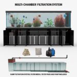 Aqua Dream 500 Gallon Black Aquarium Kit with Stand & Sump Filtration System - Commercial Reef Fish Tank with Ultra-Clear Tempered Glass - Image 5