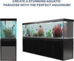 Aqua Dream 500 Gallon Black Aquarium Kit with Stand & Sump Filtration System - Commercial Reef Fish Tank with Ultra-Clear Tempered Glass - Image 6