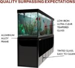 Aqua Dream 500 Gallon Black Aquarium Kit with Stand & Sump Filtration System - Commercial Reef Fish Tank with Ultra-Clear Tempered Glass - Image 7
