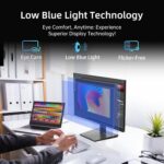 KTC 24 inch Monitor - 1080P Monitor, 100Hz FreeSync Gaming Moniter with HDR10,VESA Mountable, Adjustable Tilt, ZeroFrame Design, HDMI,VGA,Earphone Ports, PC Monitors for Office - Image 7