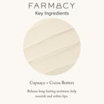 Farmacy Beeswax Lip Balm - Honey Butter Moisturizing Lip Care Enriched with Cupuaçu & Cocoa Butters, Proprietary Honey Blend and Vitamin E to Nourish, Soften & Heal (3.4g) - Image 9