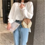 Women's Crossbody Bag Cute Straw Shoulder Bag - Image 8