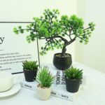3 Pack Fake Plants Mini Artificial Greenery Potted Plants for Home Decor Indoor Office Table Room Farmhouse Bathroom Decor - Image 7