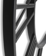 CLXEAST 30 Inch Large Wall Clock Modern, Oversized Roman Numeral Decorative Black Metal Wall Clock for Living Room Decor,House Warming Gifts New Home - Image 10