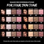 FOCALLURE 3PCS Cream Contour Stick - Highlighter Bronzer Blush Set for Face Sculpting, Non-Greasy Longwear Makeup, Easy to Blend with Natural Matte Finish,SET 7 - Image 7