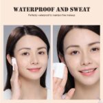 2 Pack Mushroom Head Air Cushion CC Cream BB Cream, Concealer Lasting Nude Makeup Moisturizing Brightening Pigment CC Liquid Foundation Ivory - Image 8