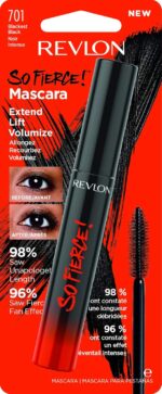 Revlon Mascara, So Fierce Eye Makeup, Lasts up to 24 Hours, No Clump, Smudge-Proof, Flake-Free, 701 Blackest Black, 0.25 fl oz - Image 6