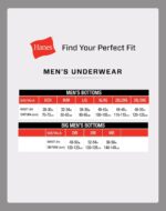 Hanes Men's Underwear, Stretch Cotton Boxer Briefs for Men, Moisture-wicking, Multi-Pack - Image 9